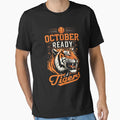 October Ready Tigers T-Shirt - Casual Everyday Wear for Adults - T-Shirt, Sweatshirt, Hoodie