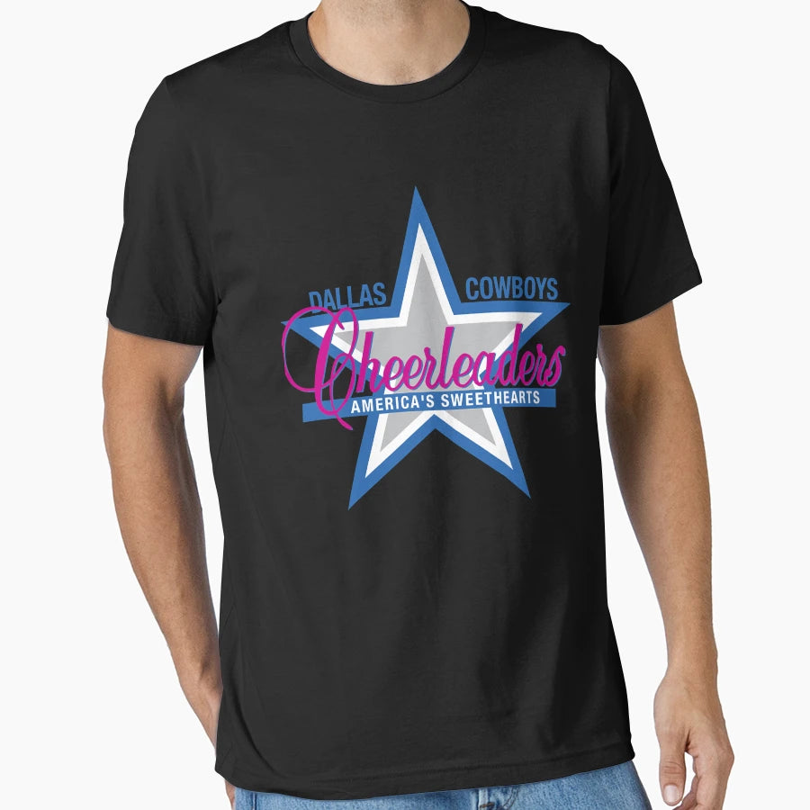 Dallas Cowboys Cheerleaders Icon Png T-Shirt - Minimalist Print for Adults - T-Shirt, Sweatshirt, Hoodie