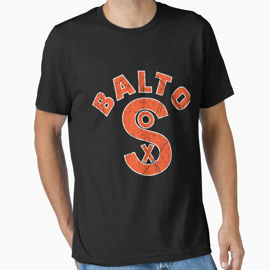 Defunct Baltimore Black Sox Negro T-Shirt - Fun Novelty Design for Adults - T-Shirt, Sweatshirt, Hoodie