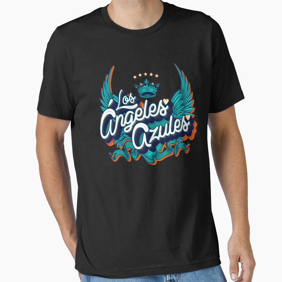 Los Angeles And Other Band Azules Music T-Shirt - Minimalist Print Unisex - T-Shirt, Sweatshirt, Hoodie