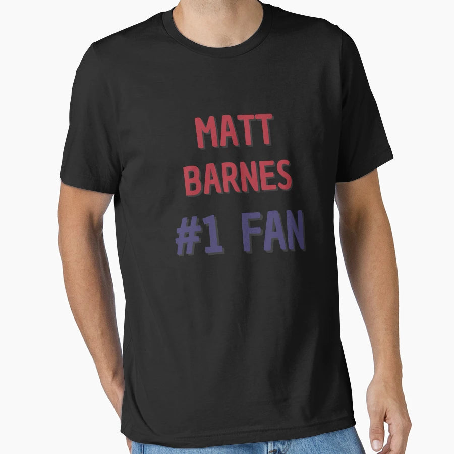 Matt Barnes 1 Fan T-Shirt - Casual Everyday Wear Unisex - T-Shirt, Sweatshirt, Hoodie