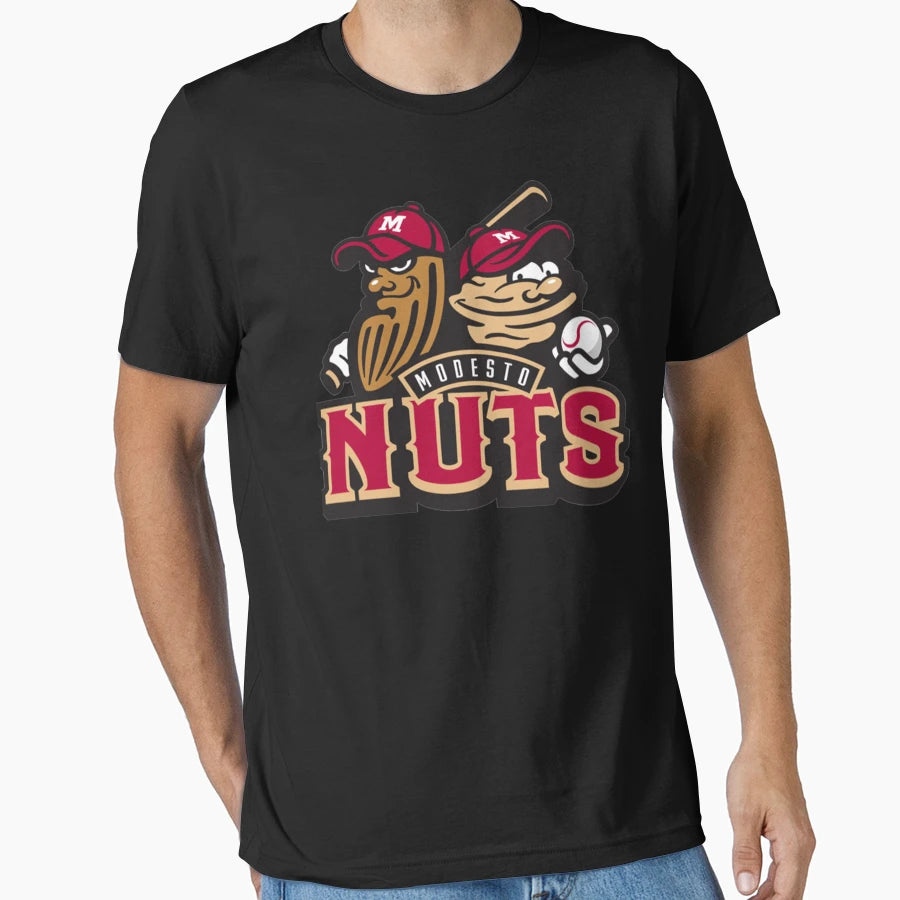 Modesto Nuts T-Shirt - Trendy Graphic Unisex - T-Shirt, Sweatshirt, Hoodie