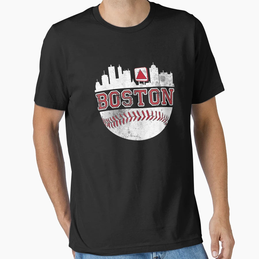 City Skyline Baseball Fan T-Shirt - Streetwear Style Men Women - T-Shirt, Sweatshirt, Hoodie