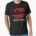 Ayrton Senna Logo T-Shirt - Unique Graphic Men Women - T-Shirt, Sweatshirt, Hoodie