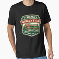 Chicago Wrigley Field Baseball Badge Ivy T-Shirt - Novelty Apparel Unisex - T-Shirt, Sweatshirt, Hoodie