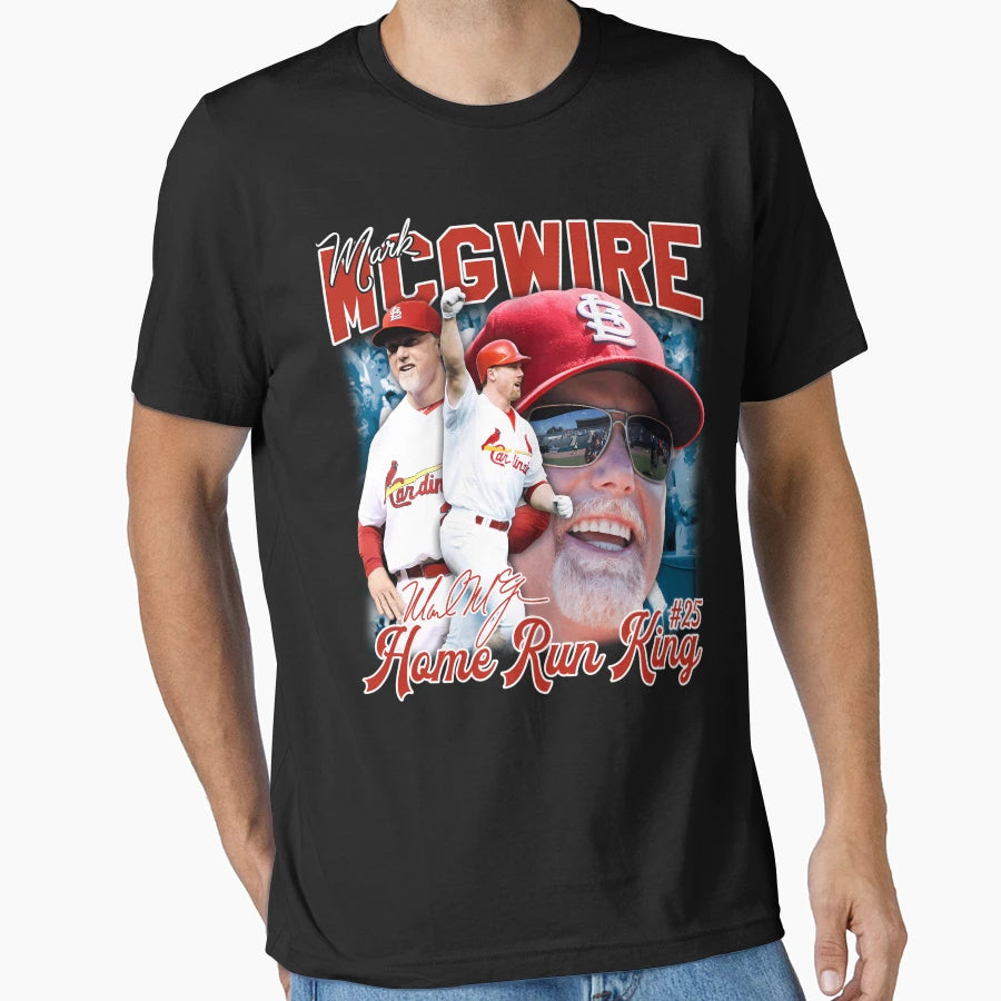 Mark Mcgwire Big Mac Legend Baseball T-Shirt - Trendy Graphic Unisex - T-Shirt, Sweatshirt, Hoodie