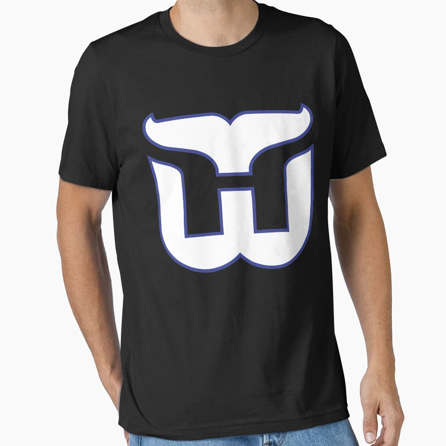 Hartford Whalers Logo T-Shirt - Aesthetic Graphic Unisex - T-Shirt, Sweatshirt, Hoodie