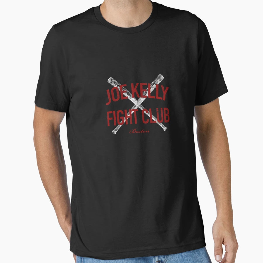 Distressed Red Joe Kelly Fight Club T-Shirt - Streetwear Style for Adults - T-Shirt, Sweatshirt, Hoodie