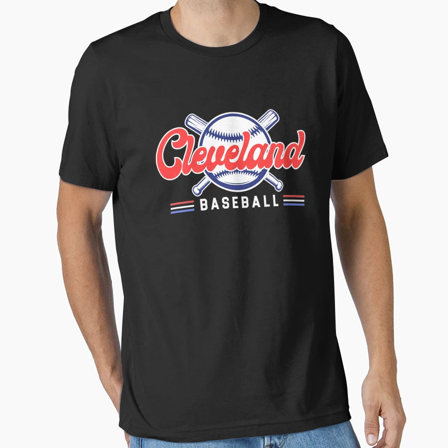 Cleveland Baseball T-Shirt - Streetwear Style for Adults - T-Shirt, Sweatshirt, Hoodie