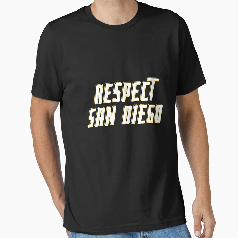 Respect San Diego T-Shirt - Graphic Print for Adults - T-Shirt, Sweatshirt, Hoodie