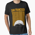 San Francisco Night City T-Shirt - Custom Art Print Men Women - T-Shirt, Sweatshirt, Hoodie