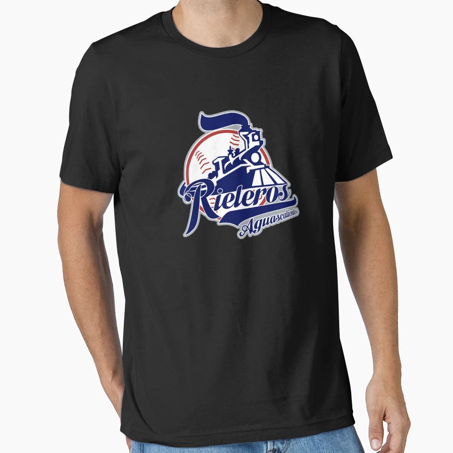 Rieleros Aguascalientes Baseball Logo T-Shirt - Trendy Graphic Men Women - T-Shirt, Sweatshirt, Hoodie