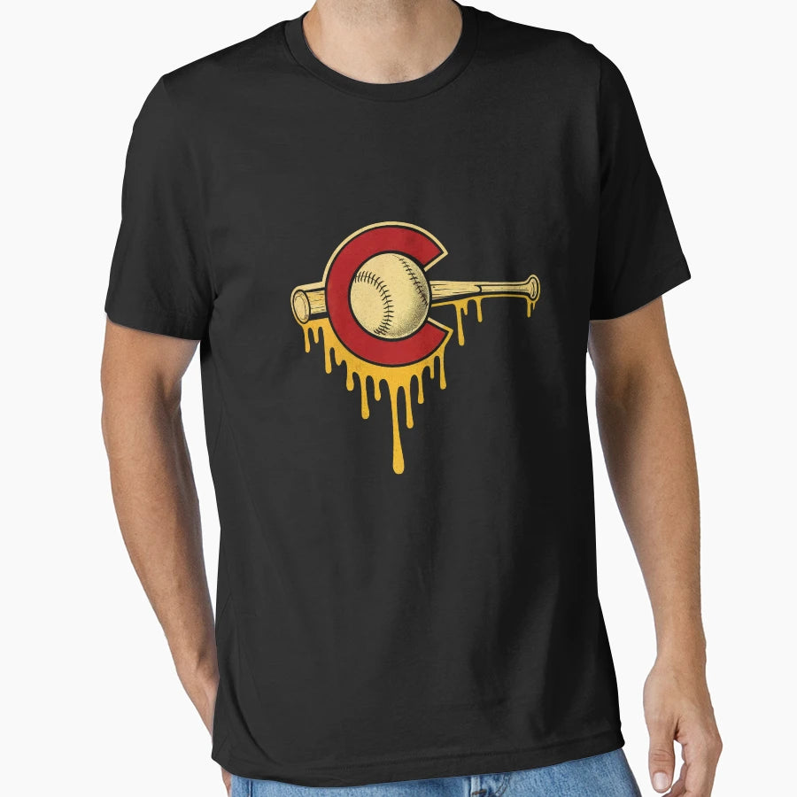 Baseball Symbol Bats And Ball Sports T-Shirt - Graphic Print Men Women - T-Shirt, Sweatshirt, Hoodie