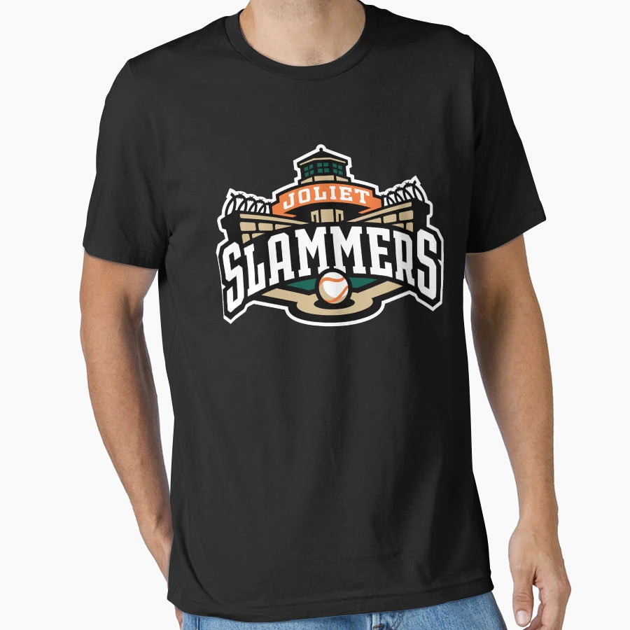 Joliet Slammers Logo T-Shirt - Unique Graphic Unisex - T-Shirt, Sweatshirt, Hoodie