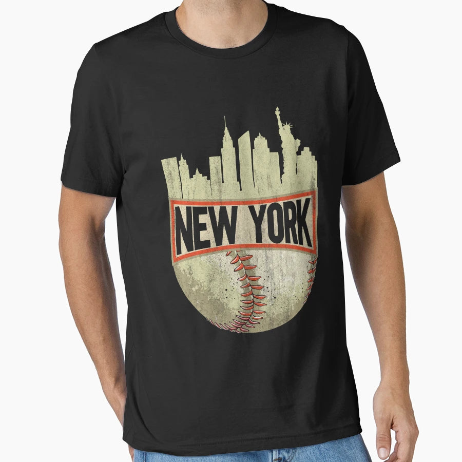 New York Baseball Fan T-Shirt - Graphic Print Men Women - T-Shirt, Sweatshirt, Hoodie