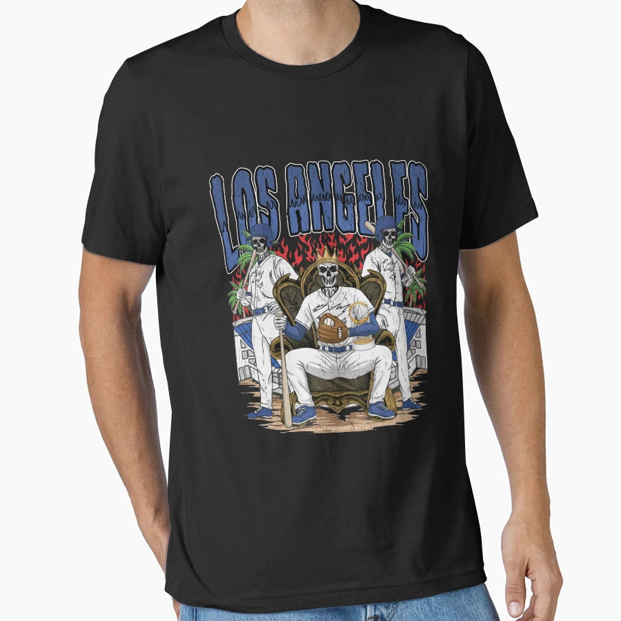 Los Angeles Baseball T-Shirt - Aesthetic Graphic Unisex - T-Shirt, Sweatshirt, Hoodie