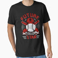 Future Baseball Star Player Athlete T-Shirt - Custom Art Print for Adults - T-Shirt, Sweatshirt, Hoodie