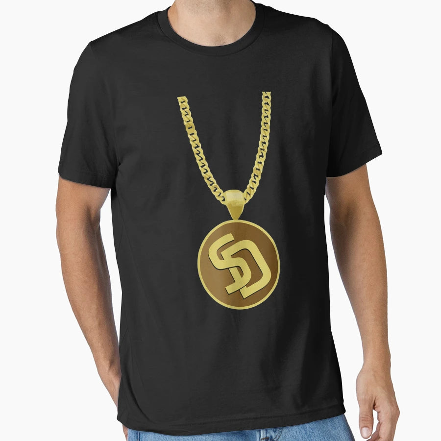 Swag Chain San Diego Baseball Home Run T-Shirt - Custom Art Print Unisex - T-Shirt, Sweatshirt, Hoodie