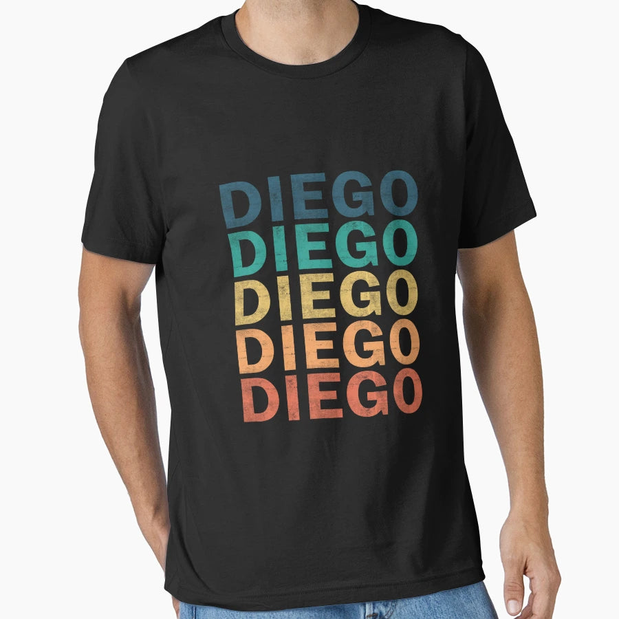 Diego Name Diego Name Gift Item T-Shirt - Custom Art Print for Adults - T-Shirt, Sweatshirt, Hoodie