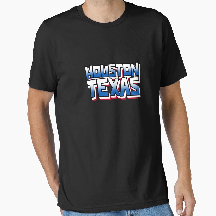 Houson Texas United States T-Shirt - Casual Everyday Wear for Adults - T-Shirt, Sweatshirt, Hoodie