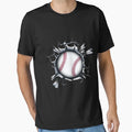 Baseball Smash T-Shirt - Custom Art Print for Adults - T-Shirt, Sweatshirt, Hoodie