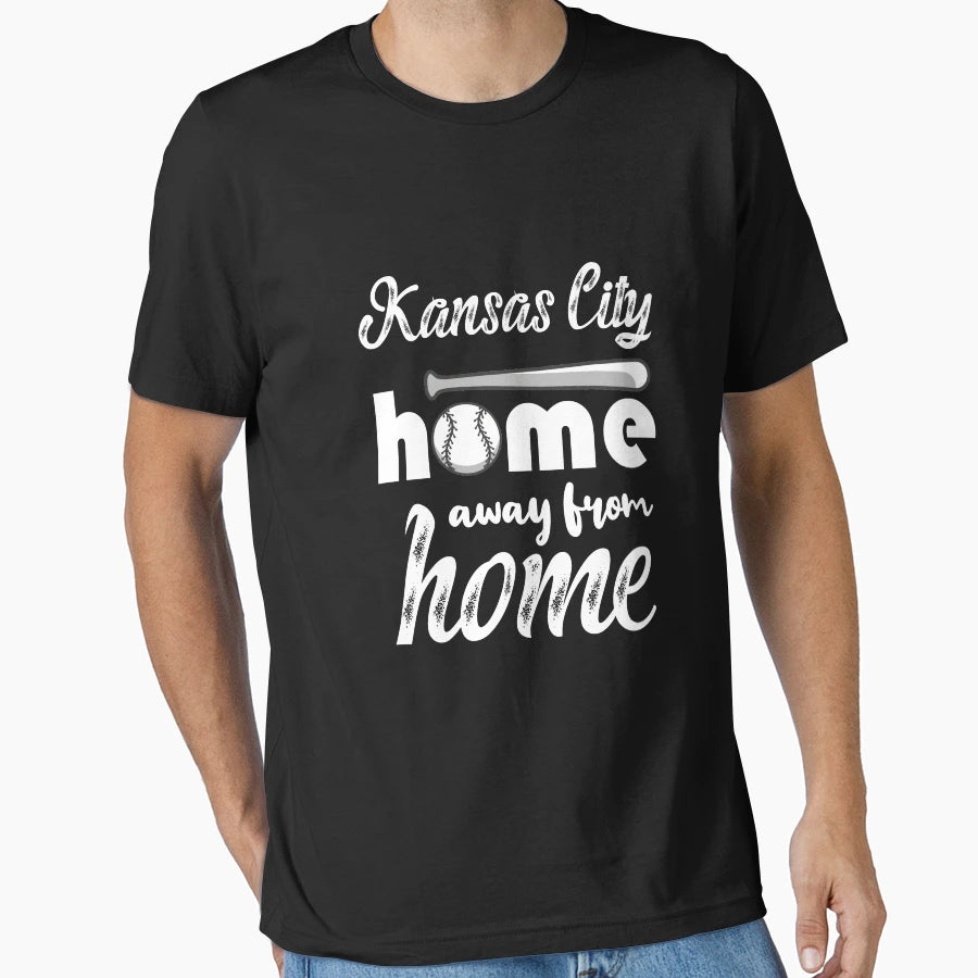 Kansas City Baseball Missouri Sports T-Shirt - Custom Art Print Men Women - T-Shirt, Sweatshirt, Hoodie