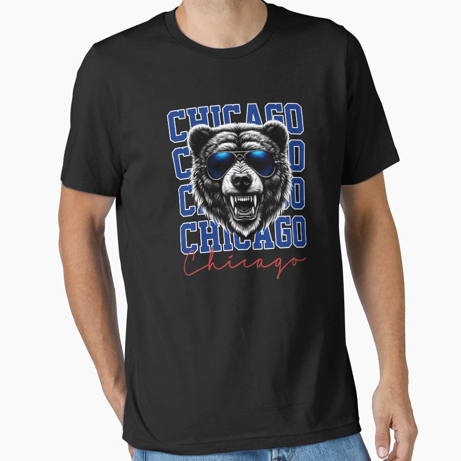 Bear Spirit Fierce Sunglasses Cap T-Shirt - Streetwear Style Men Women - T-Shirt, Sweatshirt, Hoodie
