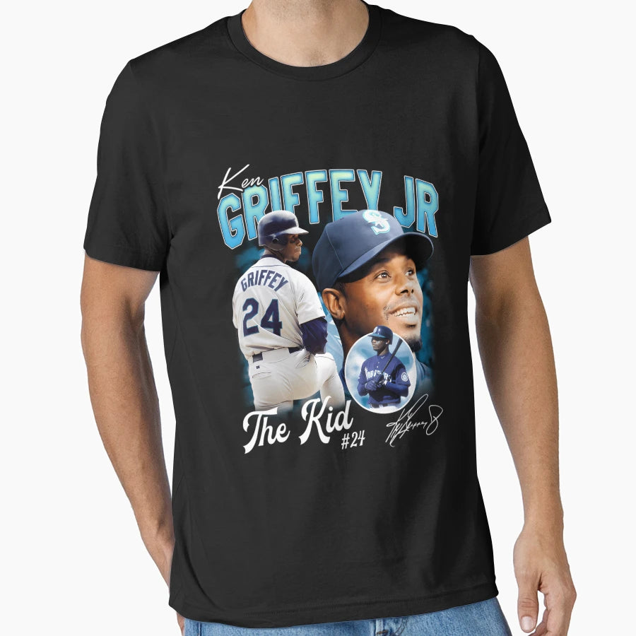 Ken Griffey Jr Basketball Legend T-Shirt - Novelty Apparel Men Women - T-Shirt, Sweatshirt, Hoodie