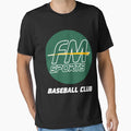 Fm Sports Baseball Club Circle Logo T-Shirt - Unique Graphic for Adults - T-Shirt, Sweatshirt, Hoodie