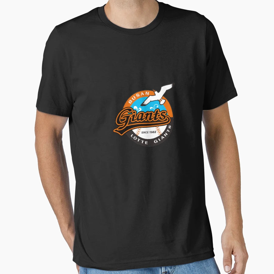Lotte Giants Busan Kbo Logo T-Shirt - Streetwear Style Unisex - T-Shirt, Sweatshirt, Hoodie
