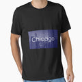 Chicago Backdrop Racerback T-Shirt - Trendy Graphic for Adults - T-Shirt, Sweatshirt, Hoodie