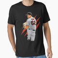 Logan Webb Throw Pitch 62 Claw T-Shirt - Graphic Print for Adults - T-Shirt, Sweatshirt, Hoodie
