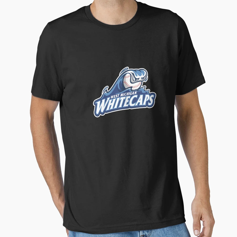 West Michigan Whitecaps Baseball Logo T-Shirt - Unique Graphic Unisex - T-Shirt, Sweatshirt, Hoodie