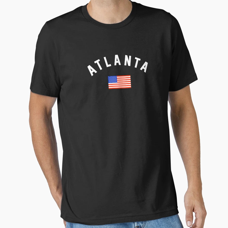 Atlanta Georgia Usa T-Shirt - Novelty Apparel Unisex - T-Shirt, Sweatshirt, Hoodie