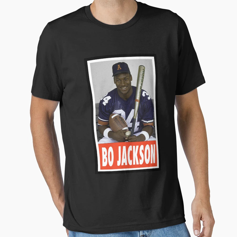 Sport Bo Jackson T-Shirt - Unique Graphic Men Women - T-Shirt, Sweatshirt, Hoodie