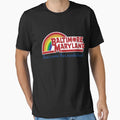 Baltimore Maryland Reading Rainbow T-Shirt - Unique Graphic Men Women - T-Shirt, Sweatshirt, Hoodie