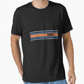 Chicago Bears Inspired Gsh Stripes T-Shirt - Custom Art Print for Adults - T-Shirt, Sweatshirt, Hoodie