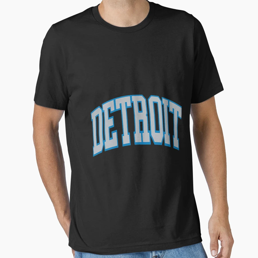 Detroit Football Sport City Pride T-Shirt - Novelty Apparel Unisex - T-Shirt, Sweatshirt, Hoodie