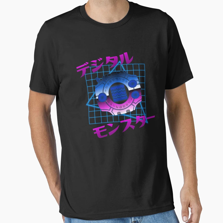 80S Digivice T-Shirt - Minimalist Print Unisex - T-Shirt, Sweatshirt, Hoodie