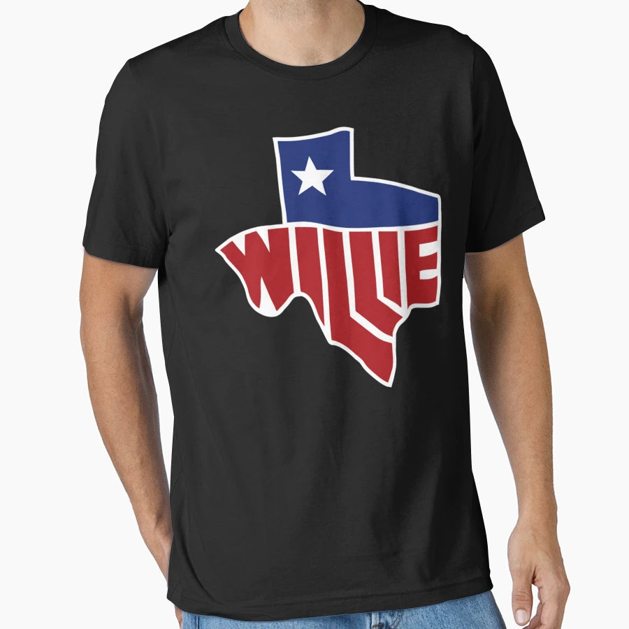 Willie X27 S Texas T-Shirt - Graphic Print Unisex - T-Shirt, Sweatshirt, Hoodie