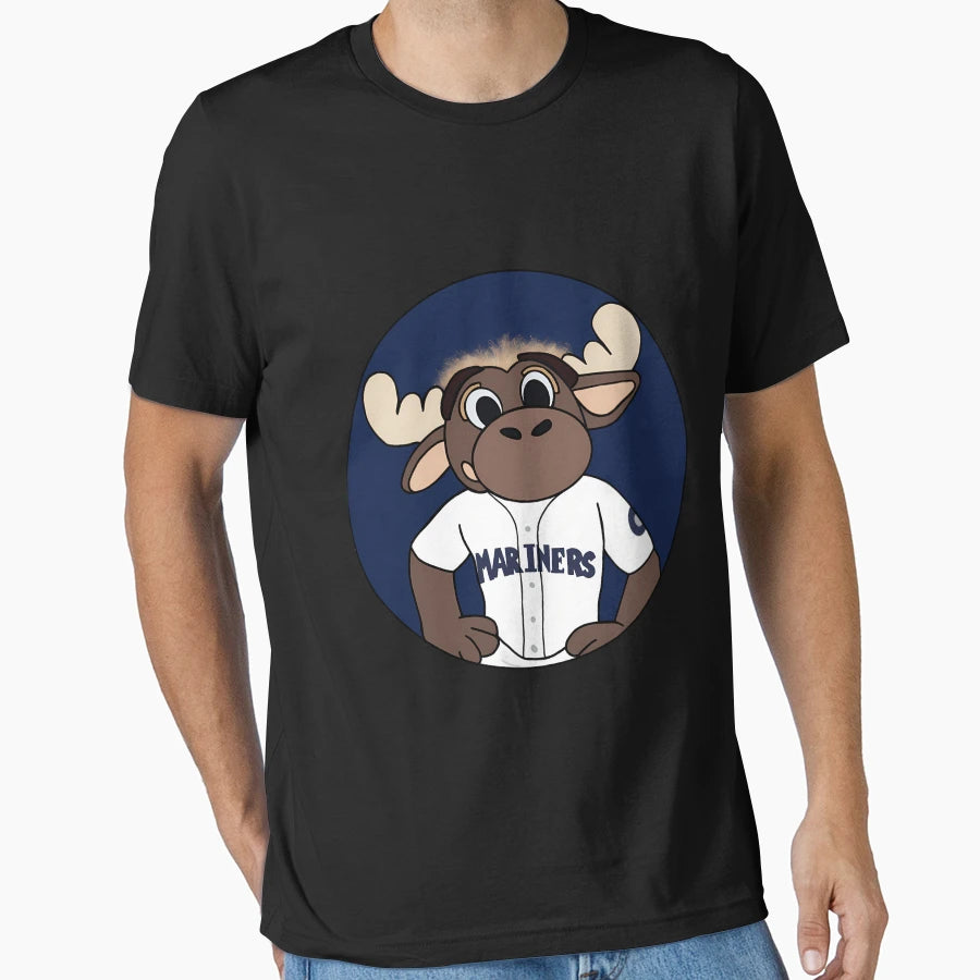 Baseball Team Moose T-Shirt - Streetwear Style Men Women - T-Shirt, Sweatshirt, Hoodie