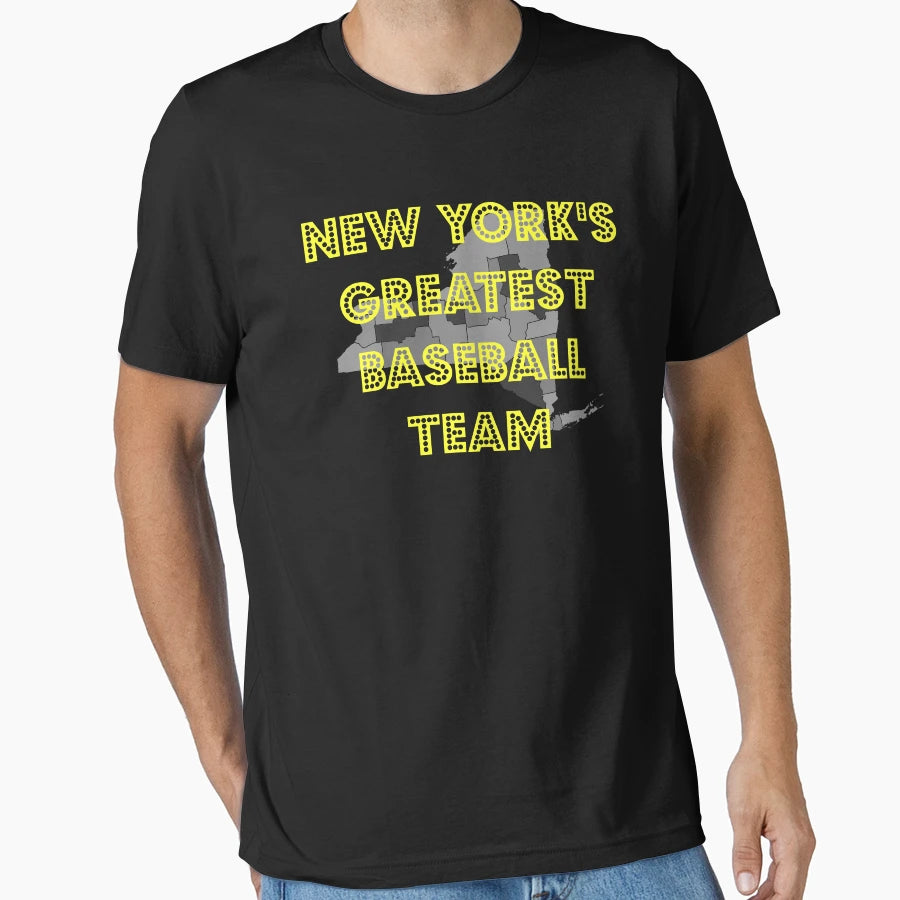 New Yorks Greatest Baseball Team T-Shirt - Minimalist Print Men Women - T-Shirt, Sweatshirt, Hoodie