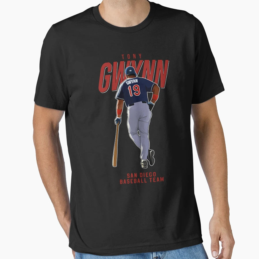 Tony Gwynn 19 San Diego Baseball Team T-Shirt - Streetwear Style Men Women - T-Shirt, Sweatshirt, Hoodie