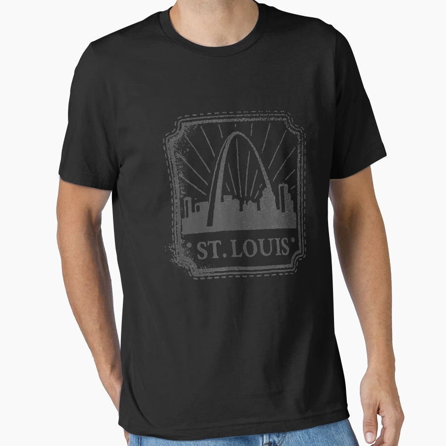 St Louis Arch T-Shirt - Aesthetic Graphic Unisex - T-Shirt, Sweatshirt, Hoodie