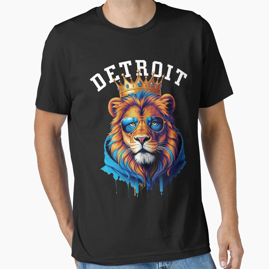 Detroit Lions Football Game Day T-Shirt - Streetwear Style for Adults - T-Shirt, Sweatshirt, Hoodie