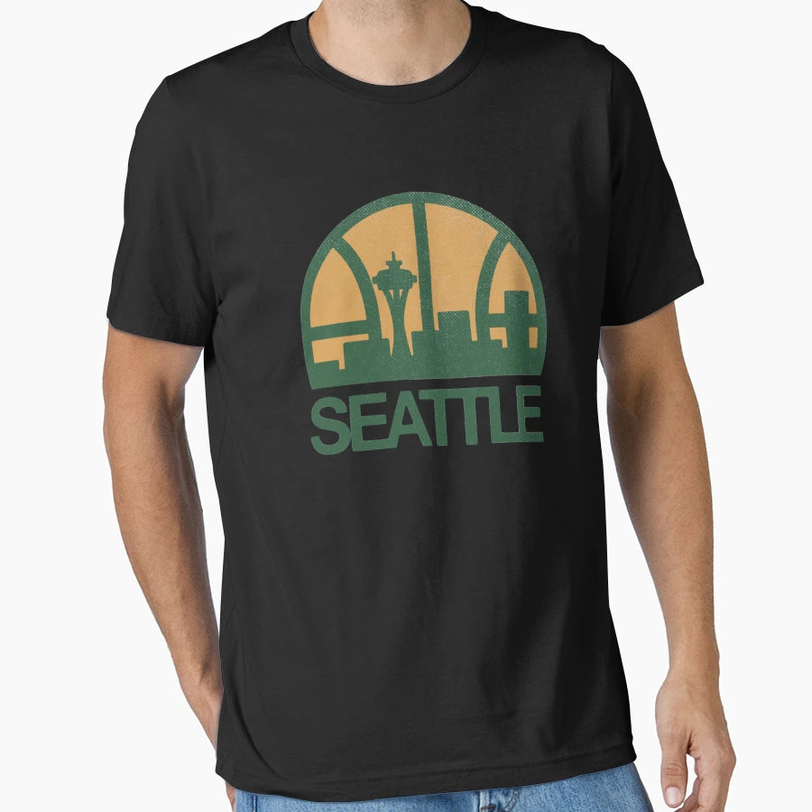 Seattle Sonics T-Shirt - Aesthetic Graphic Men Women - T-Shirt, Sweatshirt, Hoodie