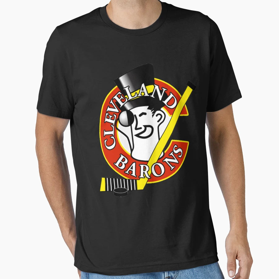 Best Seller Cleveland Barons T-Shirt - Minimalist Print Unisex - T-Shirt, Sweatshirt, Hoodie