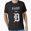 I Got D Detroit 313 And Mens Motown T-Shirt - Graphic Print for Adults - T-Shirt, Sweatshirt, Hoodie