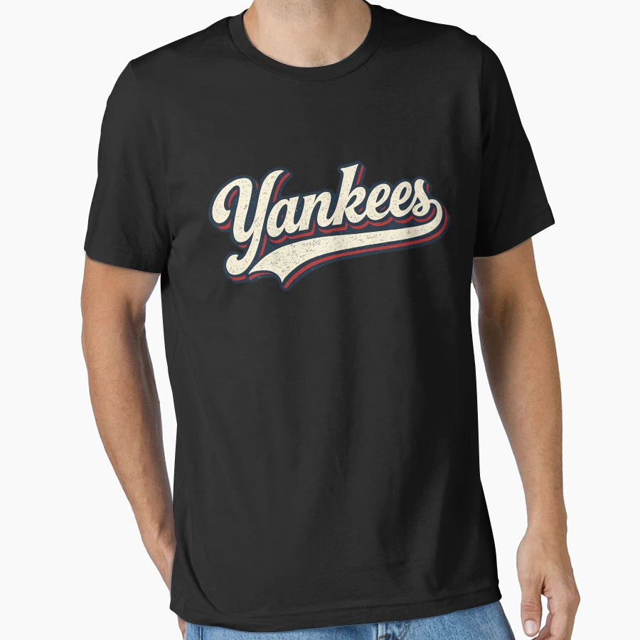 Yankees Heart T-Shirt - Graphic Print Unisex - T-Shirt, Sweatshirt, Hoodie