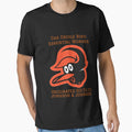 Oriole Bird Worker Baltimore Vaccine T-Shirt - Trendy Graphic for Adults - T-Shirt, Sweatshirt, Hoodie